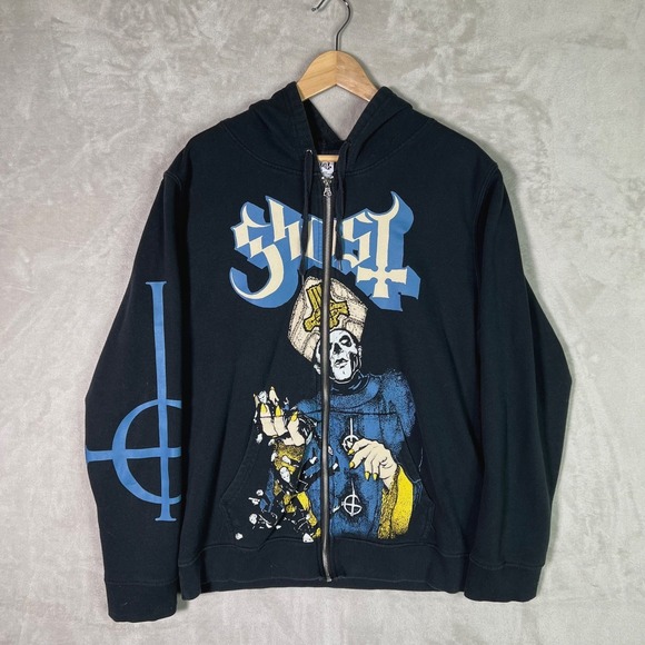 Hot Topic Other - Ghost Band‎ Handful of Demons Hoodie Hoodie Zip Medium Mens Concert Tour Metal